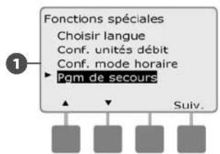 RAIN BIRD ESPLXMEF - Enregistrer les programmes par défaut - 3