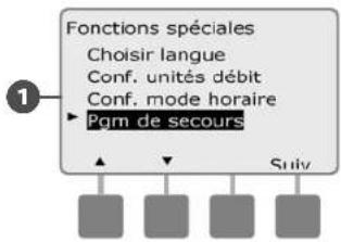 RAIN BIRD ESPLXMEF - Restaurer les programmes par défaut - 3