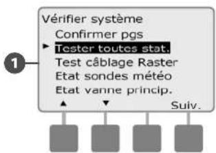 RAIN BIRD ESPLXMEF - Tester toutes les stations - 3