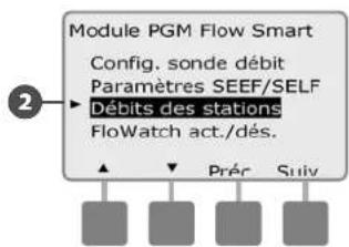 RAIN BIRD ESPLXMEF - Renseigner automatiquement le débit (stations personnalisées ) - 4