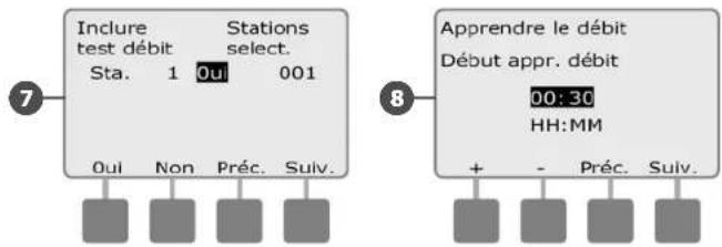 RAIN BIRD ESPLXMEF - Renseigner automatiquement le débit (stations personnalisées ) - 10
