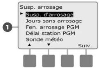 RAIN BIRD ESPLXMEF - Suspendre l'arrosage - 2