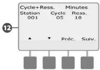RAIN BIRD ESPLXMEF - Vérifier les informations d'une station : - 14