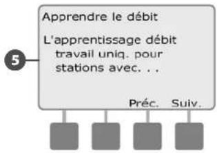 RAIN BIRD ESPLXMEF - Renseigner automatiquement le débit (toutes les stations) - 7