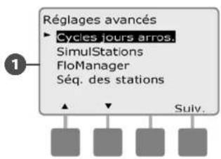 RAIN BIRD ESPLXMEF - Jours cycliques - 2
