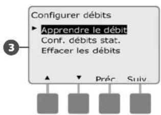 RAIN BIRD ESPLXMEF - Renseigner automatiquement le débit (toutes les stations) - 5