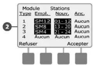RAIN BIRD ESPLXMEF - Numérotation dynamique des stations - 2