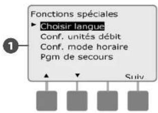 RAIN BIRD ESPLXMEF - Configurer la langue - 3