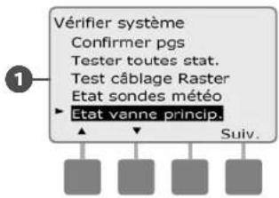 RAIN BIRD ESPLXMEF - État des vannes principales - 3