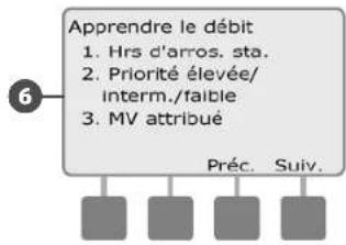 RAIN BIRD ESPLXMEF - Renseigner automatiquement le débit (toutes les stations) - 8