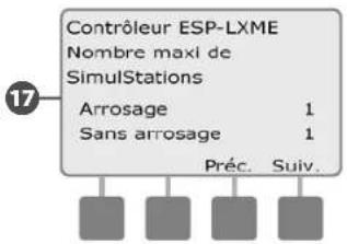 RAIN BIRD ESPLXMEF - Vérifier les informations d'une station : - 19
