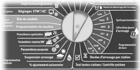 RAIN BIRD ESPLXMEF - Sélectionner les programmes à ajuster - 2