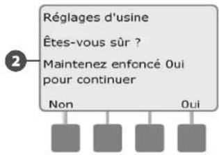 RAIN BIRD ESPLXMEF - Restaurer les paramètres par défaut - 4