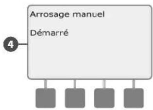 RAIN BIRD ESPLXMEF - Démarrer manuellement une station - 6