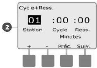 RAIN BIRD ESPLXMEF - Configuration Cycle+Soak™ (Cycle+Ressuyage) - 4