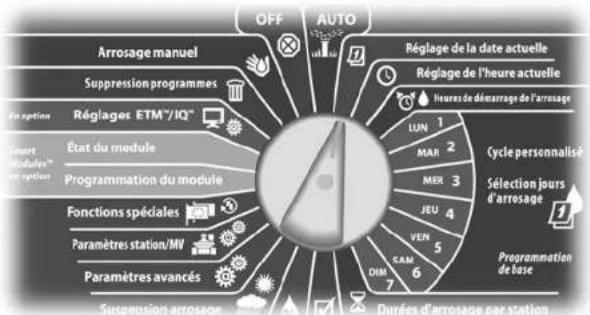 RAIN BIRD ESPLXMEF - Réglage de la date actuelle - 2
