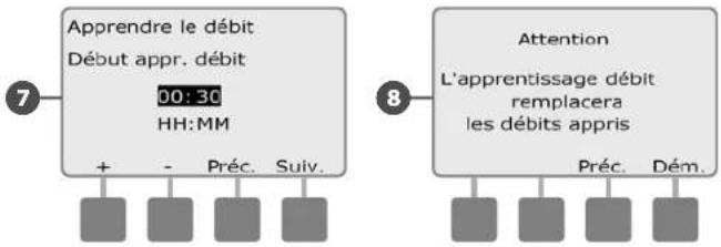 RAIN BIRD ESPLXMEF - Renseigner automatiquement le débit (toutes les stations) - 9