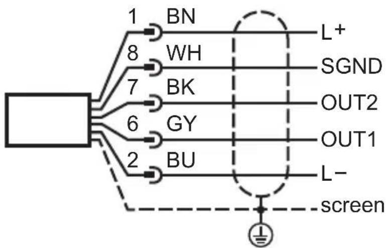 IFM LDH100 - Raccordement électrique - 3
