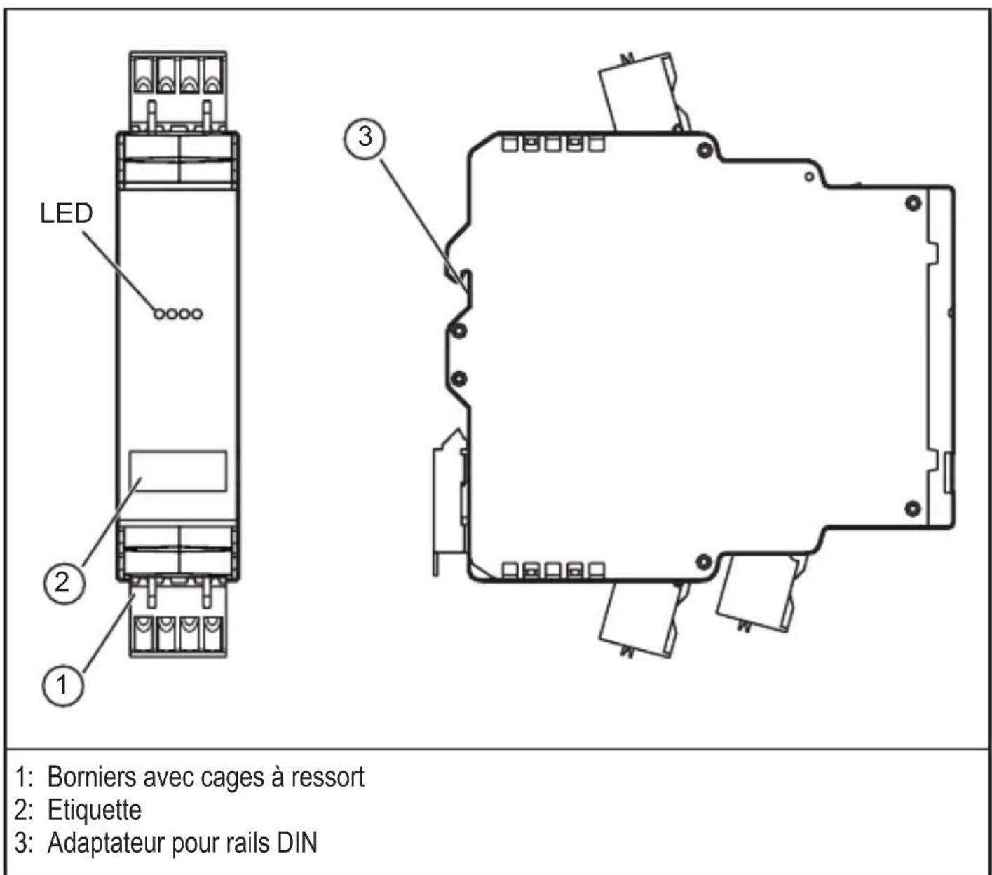IFM AC3226 - Eléments de service et d'indication - 1