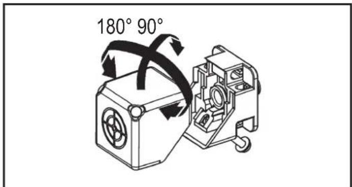 IFM E80304 - Orientation de la face active - 2
