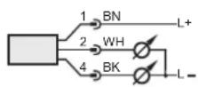 IFM LDH290 - Exemples de raccordement : - 1