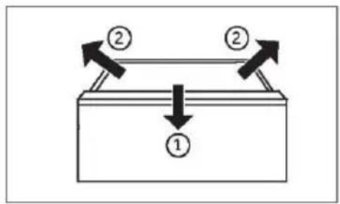 HAIER HSR5918DIMP - Avtakbare dørhyller / flaskeholder - 2