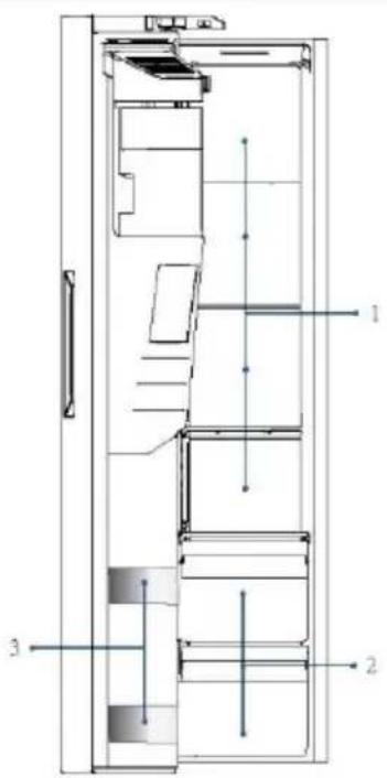 HAIER HSR5918DIMP - Toiduainete sügavkülmiku kambris säilitamine - 1