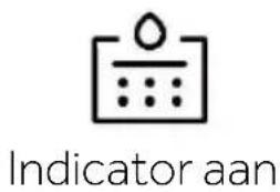 Indicator aan