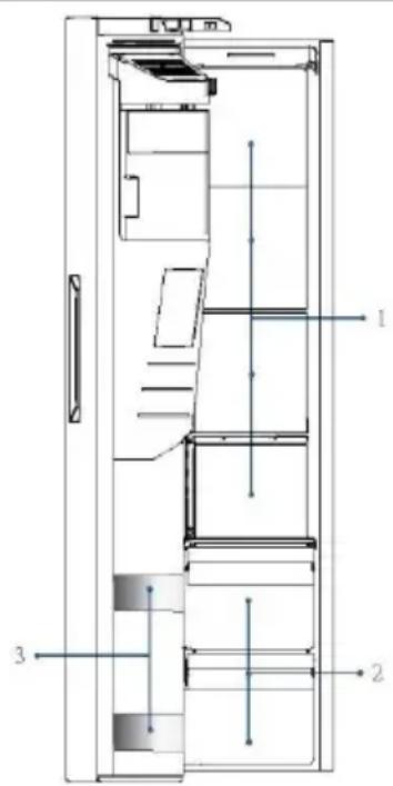 HAIER HSR5918DIMP - Przechowywanie w komorze zamrażarki - 1