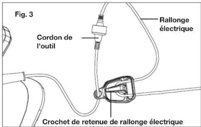 Sun Joe JB450E - Branchement sur une source d'alimentation électrique - 1