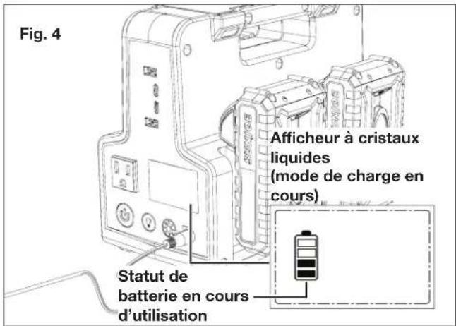 Sun Joe 24V300WI - Processus de charge - 3