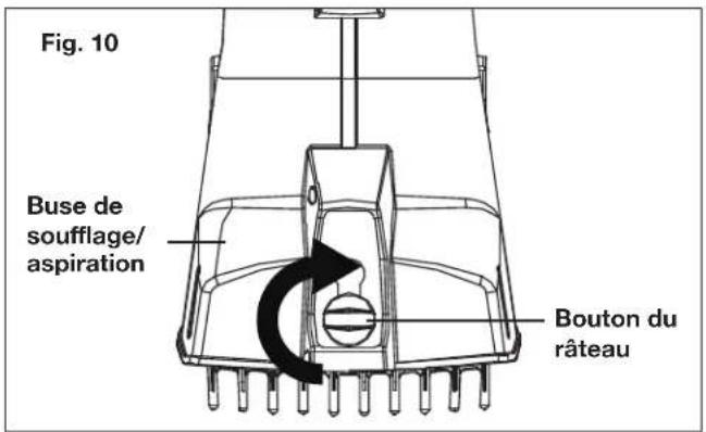 Sun Joe SBJ702E - Réglage du râteau - 3