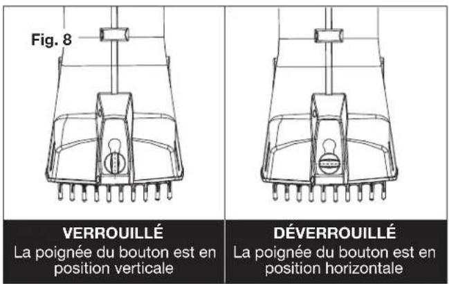 Sun Joe SBJ702E - Réglage du râteau - 1