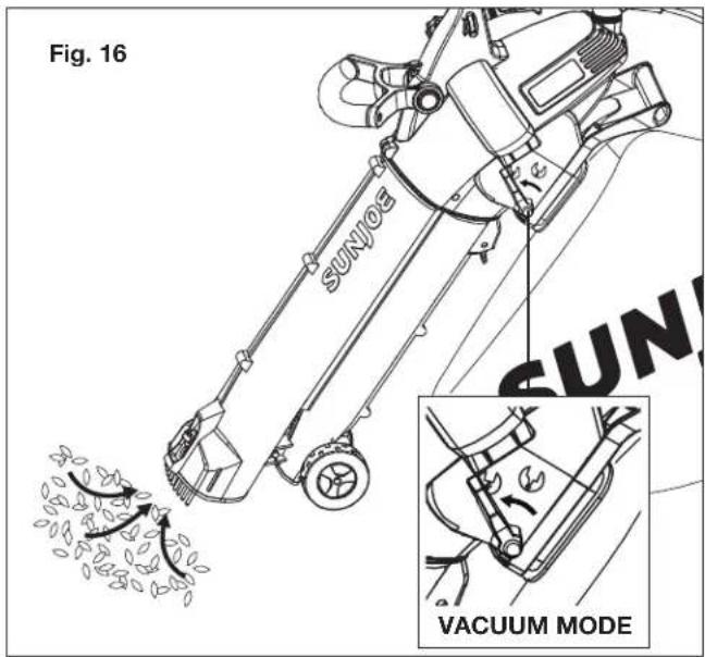 Fig. 16 SUNJOE VACUUM MODE