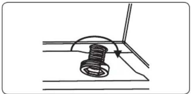 Rommer CVH 63 - Réglage des pieds - 1