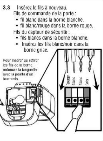 CHAMBERLAIN 050ACTWFATS - Installez la nouvelle carte logique du récepteur - 3