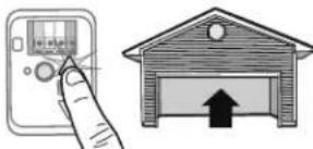 CHAMBERLAIN 041D80061 - CAUTION - 2