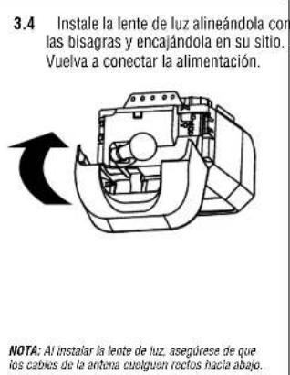 CHAMBERLAIN 050ACTWFATSMC - Instalar la tarjeta lógica del receptor - 4