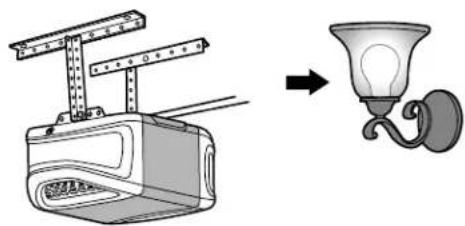 CHAMBERLAIN WSLCEVCP1 - GARAGE DOOR OPENER - 1
