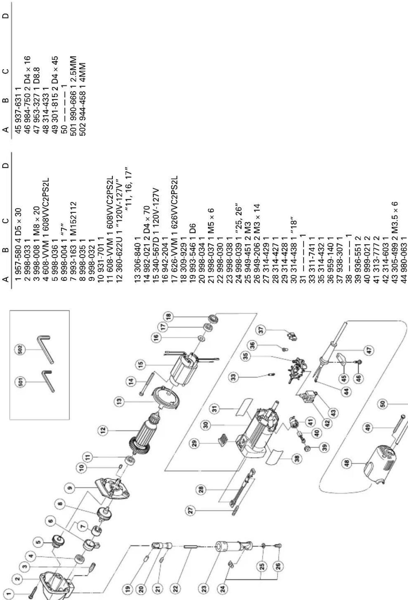 HiKOKI CN16SA - ACCESORIOS ESTÁNDAR - 1