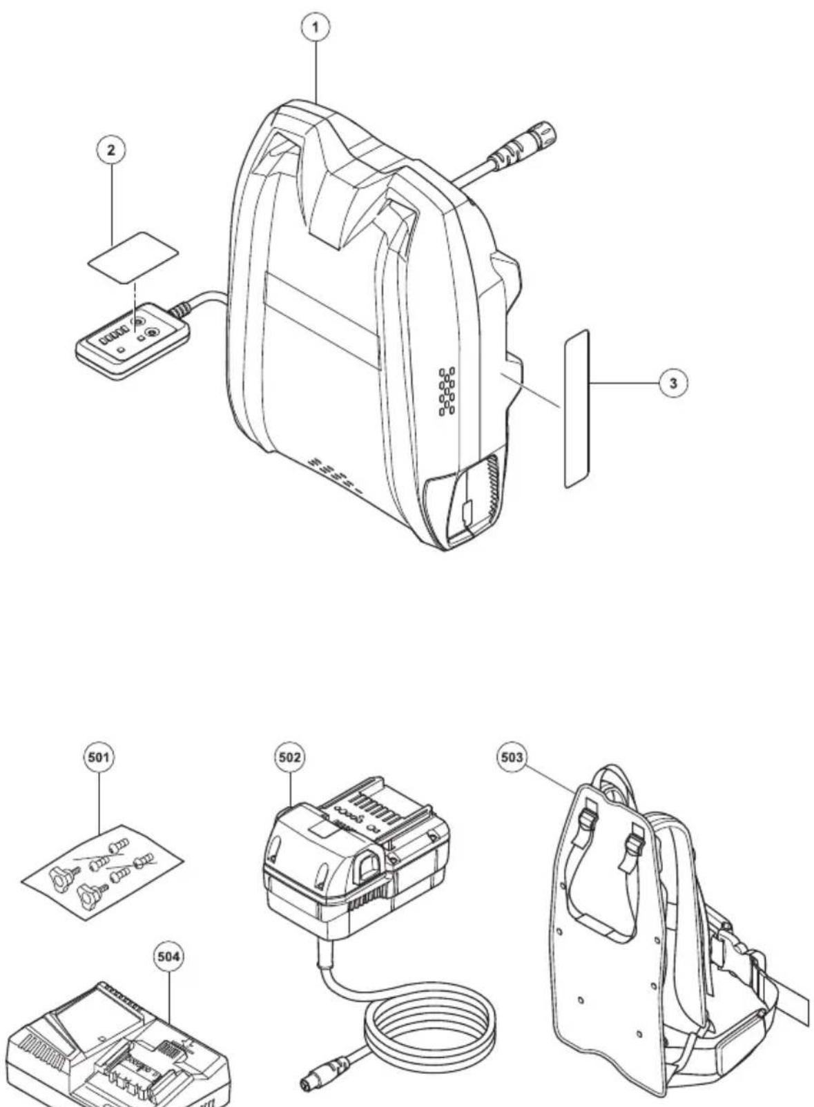 HiKOKI BL36200 - SERVICIO Y REPARACIÓNES - 1