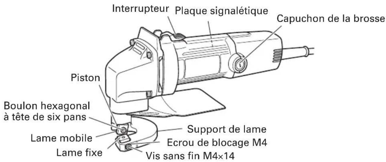 HiKOKI CE16SA - NOM DES PARTIES - 1