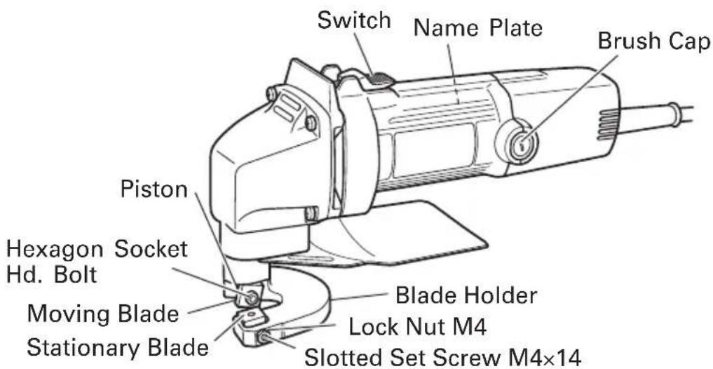 HiKOKI CE16SA - NAME OF PARTS - 1