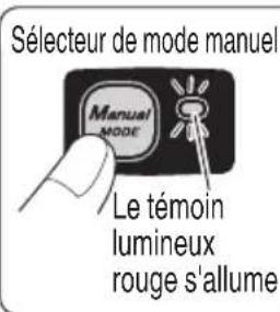 HiKOKI VB3616DA - Appuyer sur le sélecteur de mode manuel pour reculer - 1