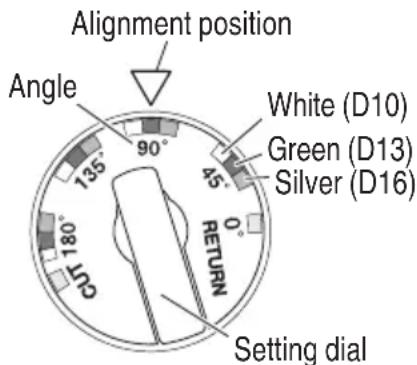 HiKOKI VB3616DA - Set the bend angle - 2