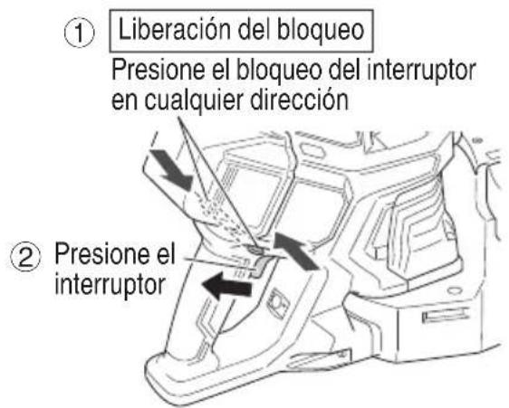 HiKOKI VB3616DA - Operación del interruptor - 1
