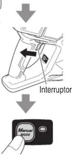 HiKOKI VB3616DA - Presione el interruptor del Modo Manual para volver - 3