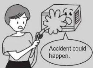 Accident could happen.