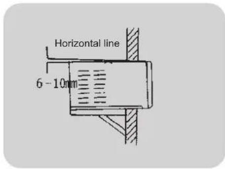 Horizontal line 6 - 10mm