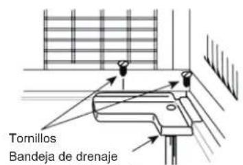 Tornillos Bandeja de drenaje